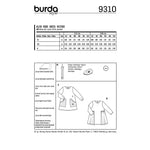 Burda 9310 - Robe avec poches