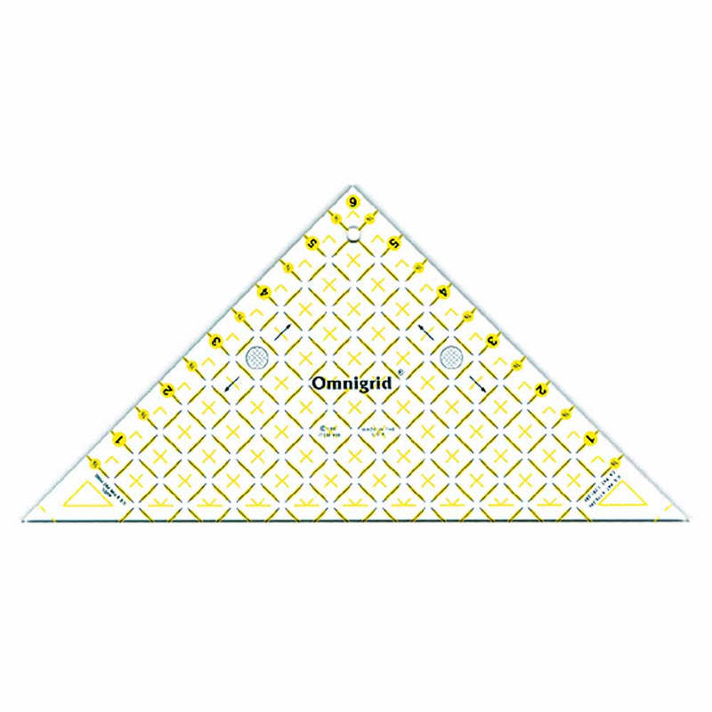 Règle Omnigrid triangle