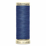 Jersey knit bleu acier uni
