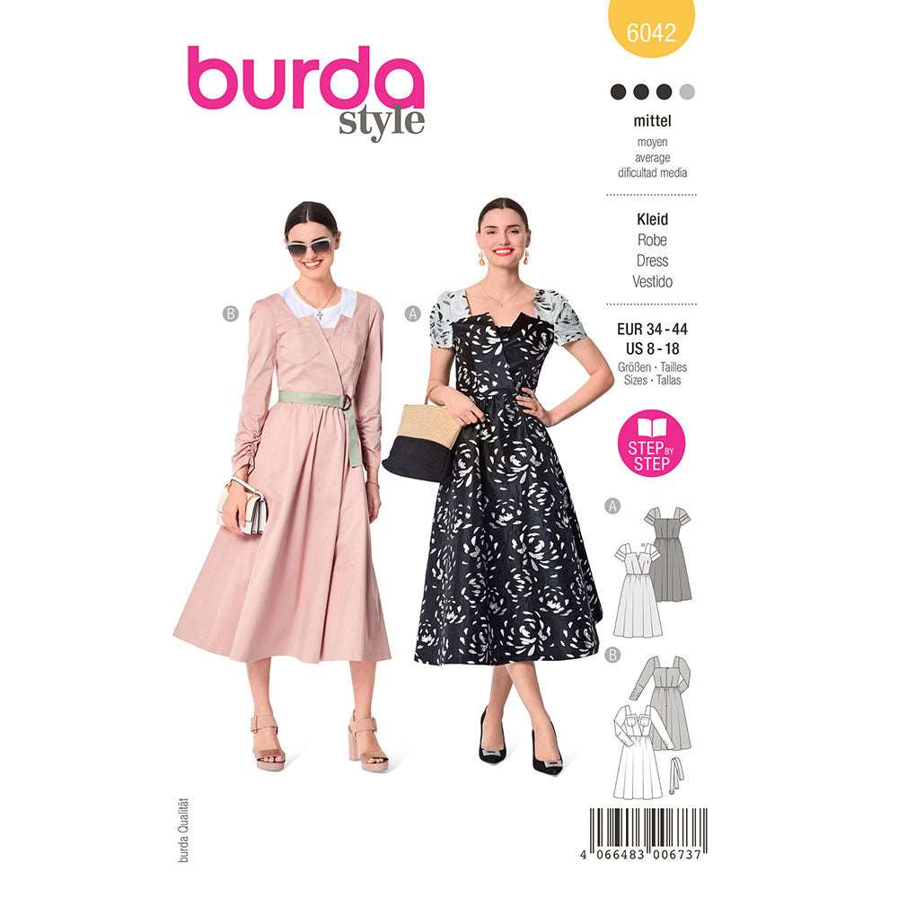 Burda 6042- Robe pour femmes