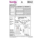 Burda 6042- Robe pour femmes