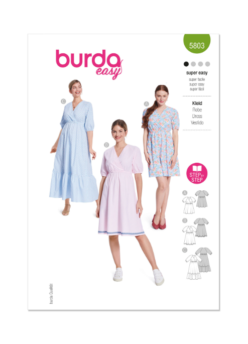 Burda - 5803 robe