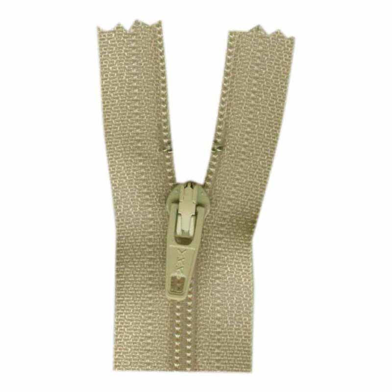 All-purpose natural zipper 55 cm
