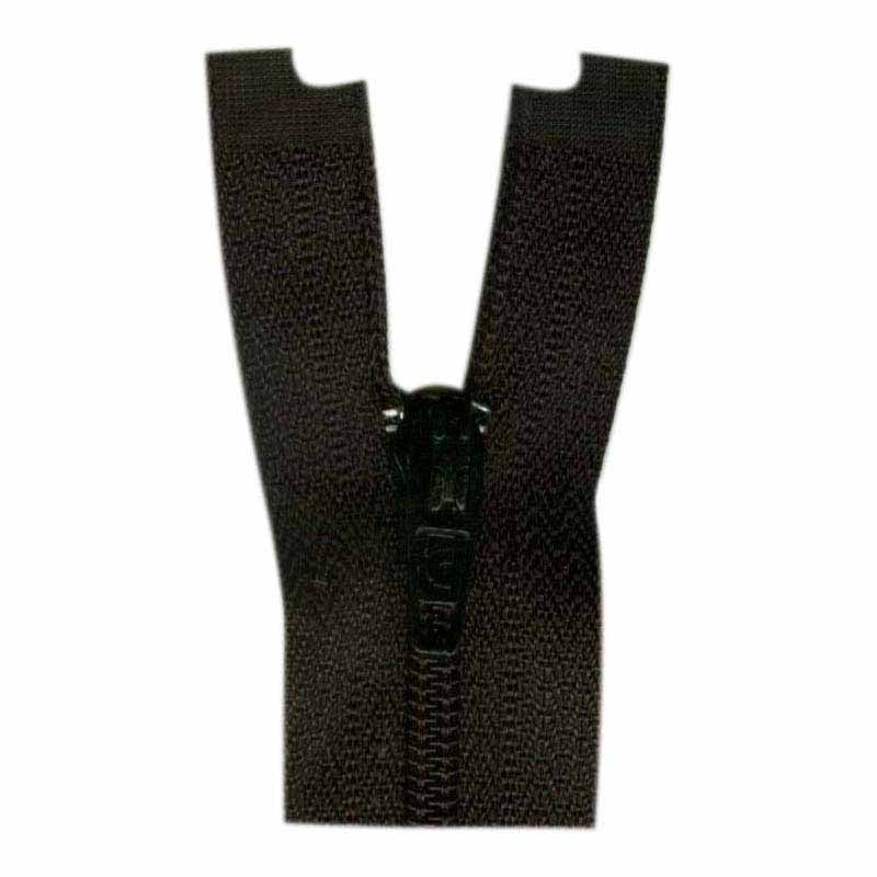 Black zipper 50 cm