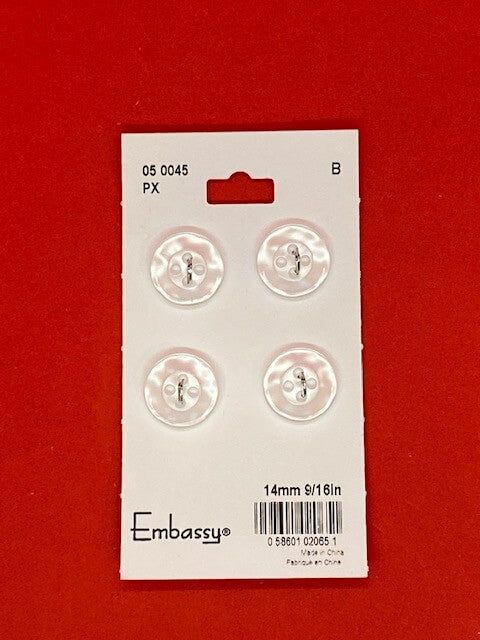 Semi transparent buttons - 14mm