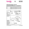 Burda 6030- Women's dress and blouse