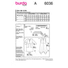 Burda 6036- Robe pour femmes