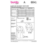 Burda 6041- Women's Jacket & Coat