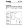Burda 6278 - blouse