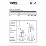 Burda 6344 - robe portefeuille