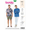 Burda 6349 - men's shirt