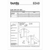 Burda 6349 - men's shirt