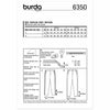 Burda 6350 - men's pants