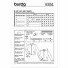 Burda 6351 - men's jacket, jacket