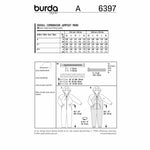 Burda 6397 - combinaison à capuche pour "elle" et "lui"
