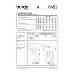 Burda 6451 - Women's Dresses