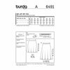 Burda 6491 - Women's Skirt