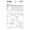Burda 6527 - blouse pour femmes