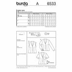 Burda 6533 - Blouse