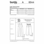 Burda 6544 - Women's Pants