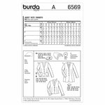 Burda 6569 - Women's Jacket