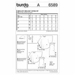 Burda 6589 - Women's Dress and Top