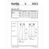Burda 6663 - Robe pour femmes