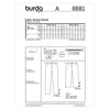 Burda 6681 - Women's Pants