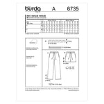 Burda 6735 - Women's Pants