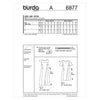 Burda 6877 - Robe pour femmes