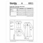 Burda 6911 - Robe/ haut