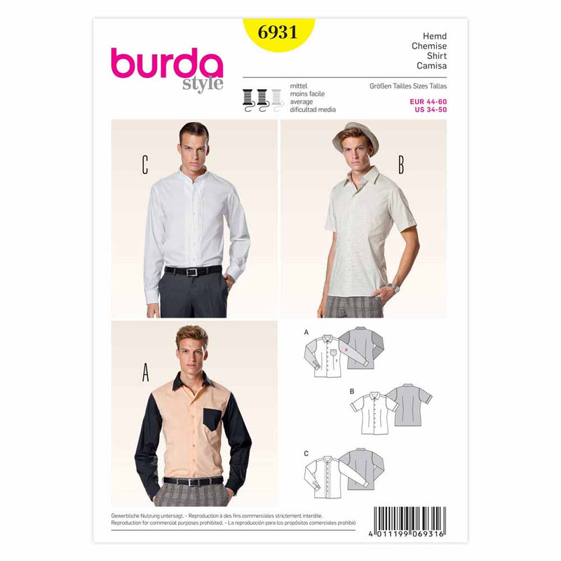 Burda 6931 - Shirt