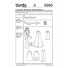 Burda 6960 - Doll clothes