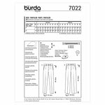 Burda 7022 - Trousers