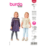 Burda 9260- Robe & blouse pour filles
