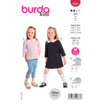 Burda 9262- Robe & t-shirt pour filles