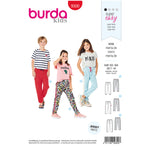 Burda 9300 - children's pants