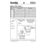 Burda 9301 - Sweat à capuche