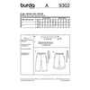 Burda 9302 - Pantalon pour fille