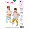 Burda 9312 - Top avec boutons pression et pantalon élastiqué