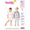 Burda 9326 - children's pajamas