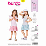 Burda 9341 - suspender dress, t-shirt dress
