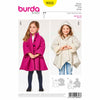 Burda 9353 - Girl's coat