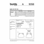Burda 9356 - Jupe