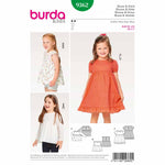 Burda 9362 - robe/ blouse pour enfants
