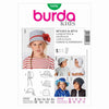 Burda 9496 - Caps, hats