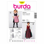 Burda 9509 - Robe folklorique pour enfant