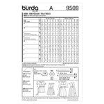Burda 9509 - Robe folklorique pour enfant