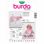 Burda 9712 - Jumpsuit for children