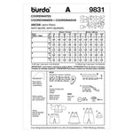 Burda 9831 - Jumpsuit for children